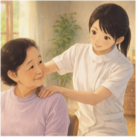 在宅ﾏｯｻｰｼﾞたんぽぽの機能訓練への動画リンク